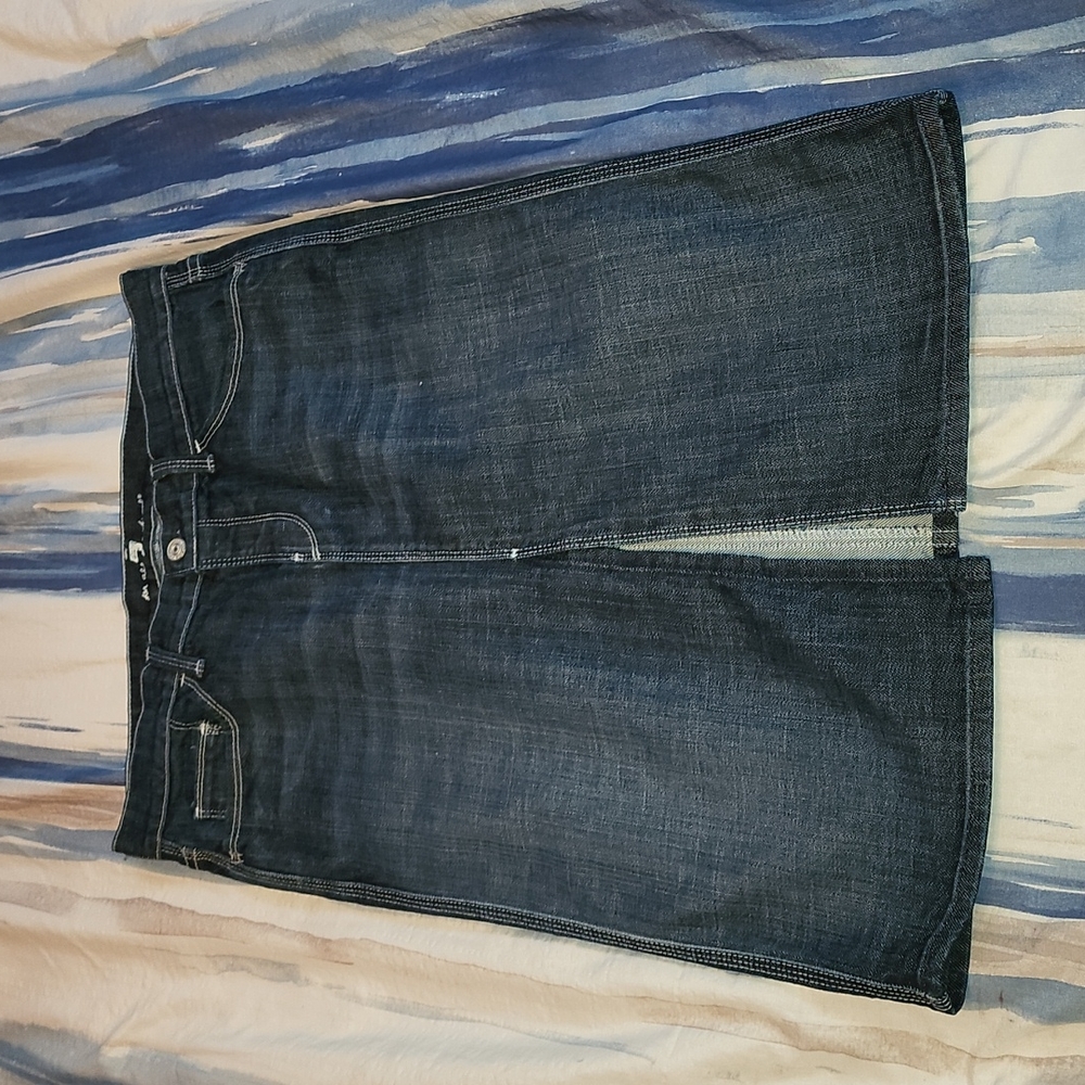 Vintage 7 For All Mankind Colette Skirt, Size 30